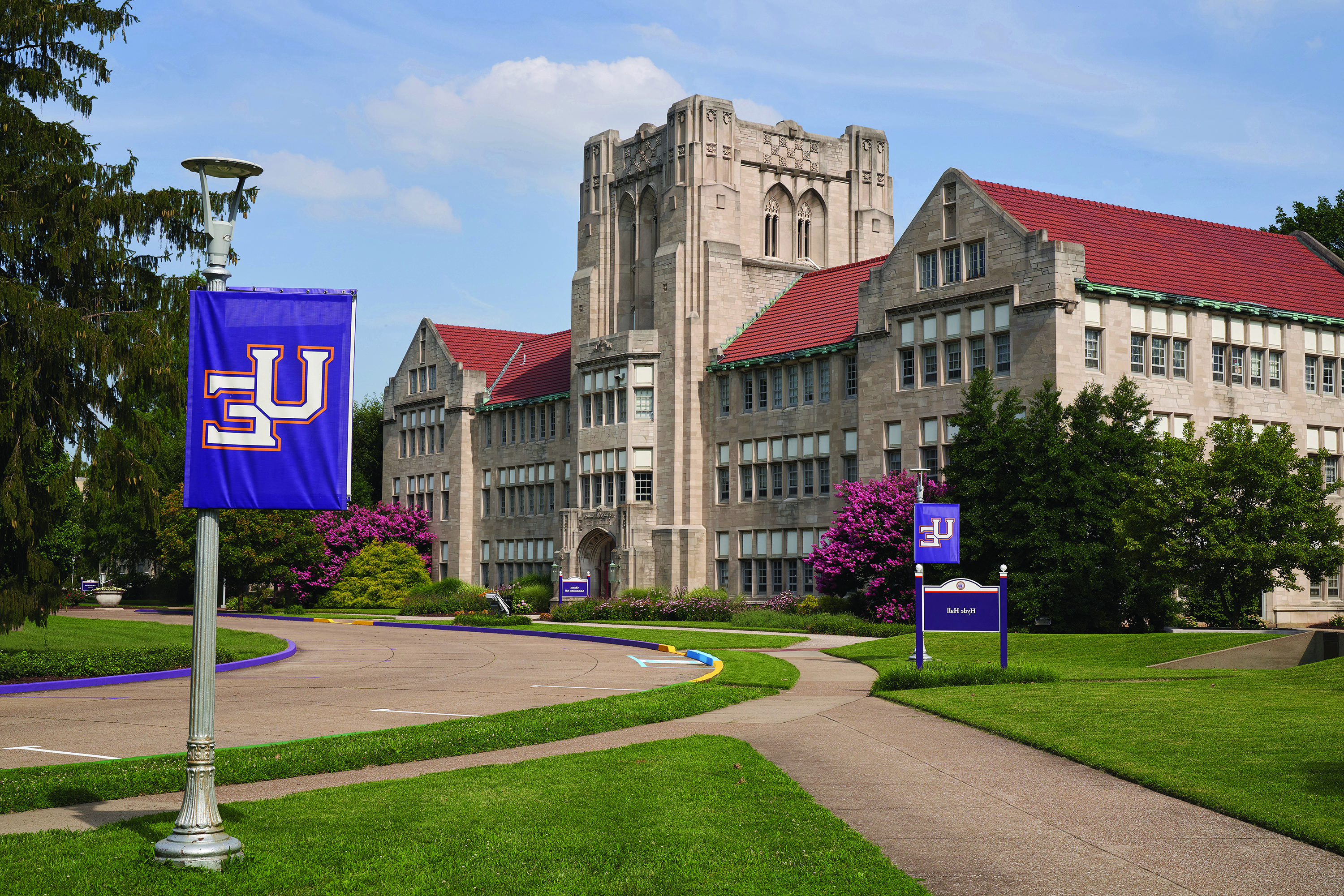Hyde Hall from the University of Evansville
